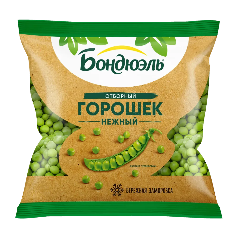 Bonduelle мұздатылған бұршағы, фермерлік, 400 г
