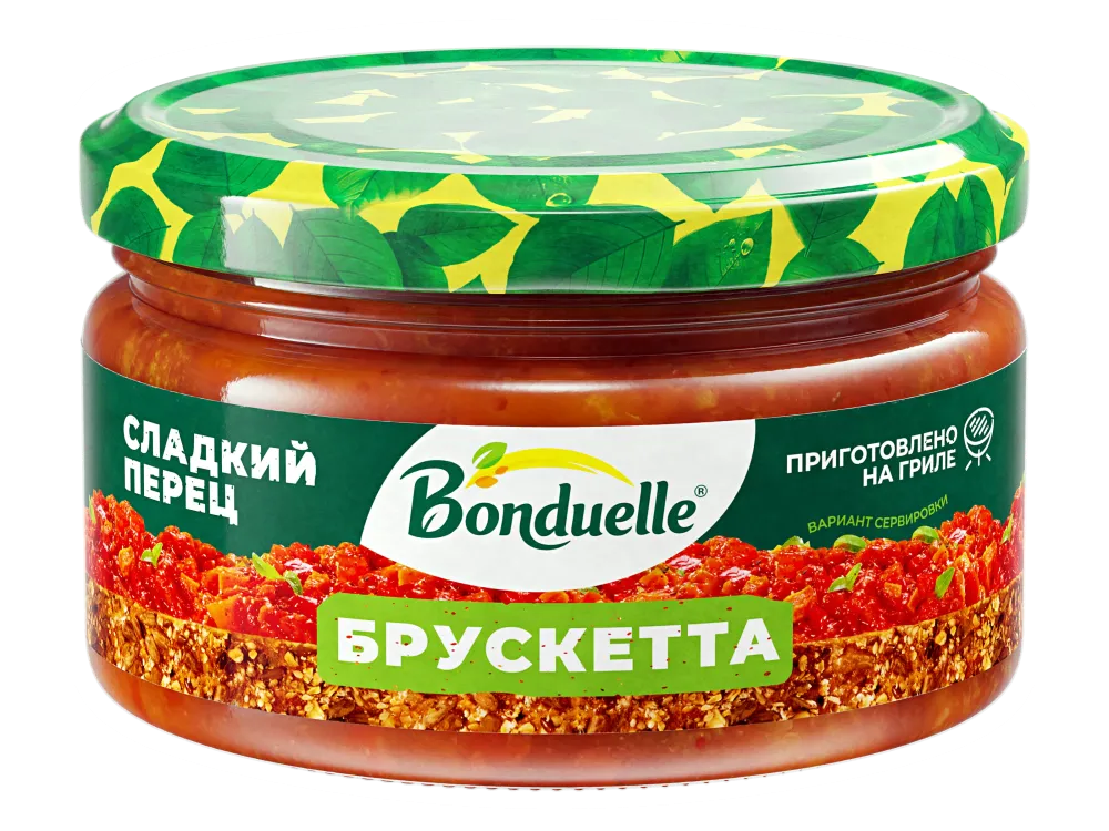 Bonduelle Тәтті бұрыш брускеттасы, 260 г