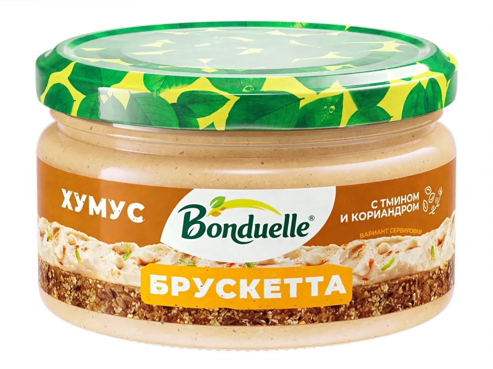 Bonduelle Хумус брускеттасы, 260 г