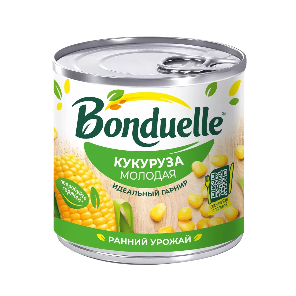 Балғын Bonduelle консервіленген жүгерісі, 170 г