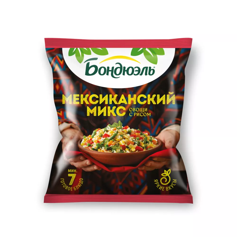 Bonduelle мексикандық қоспасы, мұздатылған, 400 г