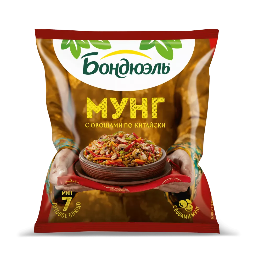 Көкөністер қосылған қытайша мунг