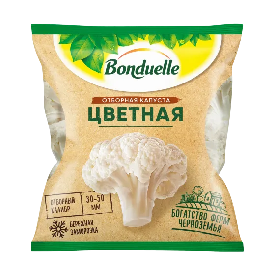 Bonduelle мұздатылған түсті орамжапырағы, фермерлік, 400 г