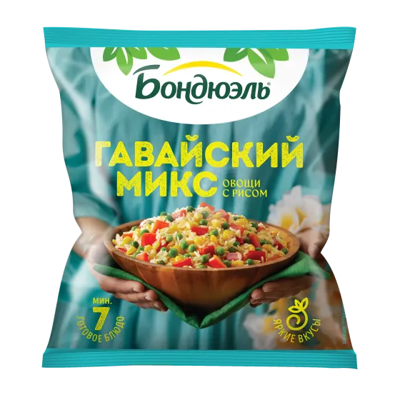 Bonduelle Гавайи қоспасы, мұздатылған, 400 г
