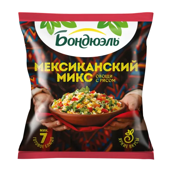Bonduelle мексикандық қоспасы, мұздатылған, 400 г