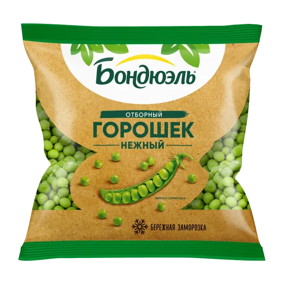 Bonduelle мұздатылған бұршағы, фермерлік, 400 г