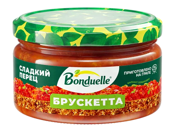 Bonduelle Тәтті бұрыш брускеттасы, 260 г