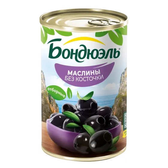 Маслины без косточки Бондюэль, 300 г