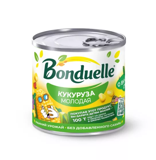 Кукуруза консервированная Bonduelle, молодая, 340 г