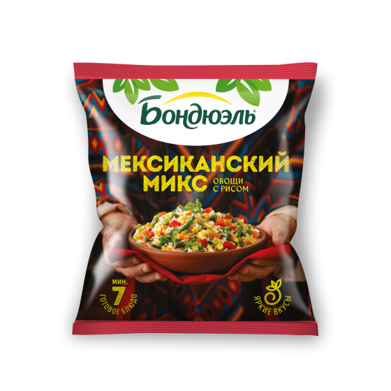 Bonduelle мексикандық қоспасы, мұздатылған, 400 г