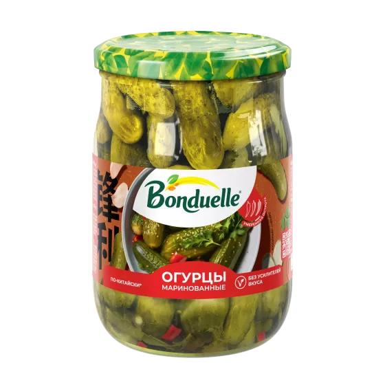 Bonduelle Огурцы маринованные по-китайски 500 мл